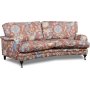 Spirit 3-sits svngd howard soffa i blommigt tyg - Eden Parrot Terracotta