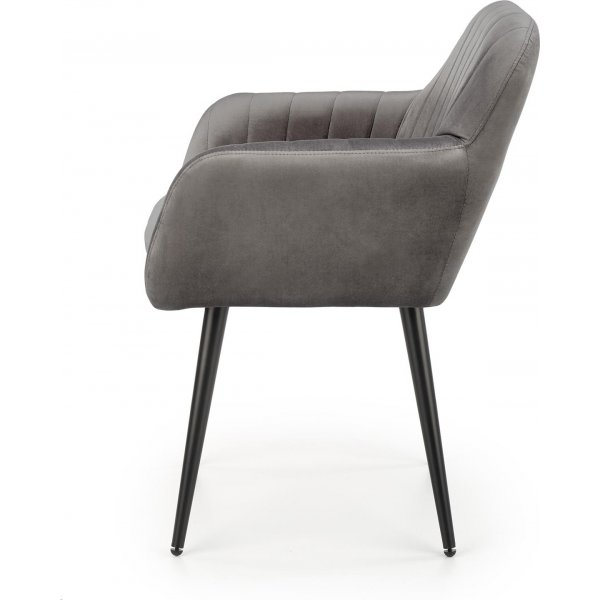 Chaise de salle  manger Cadeira 429 - Gris