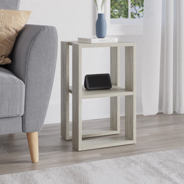 Lonie sängbord - Travertin Lonie sängbord - Travertin