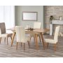 Wilbur matbord utdragbart 140-190 cm - Beige/Ek
