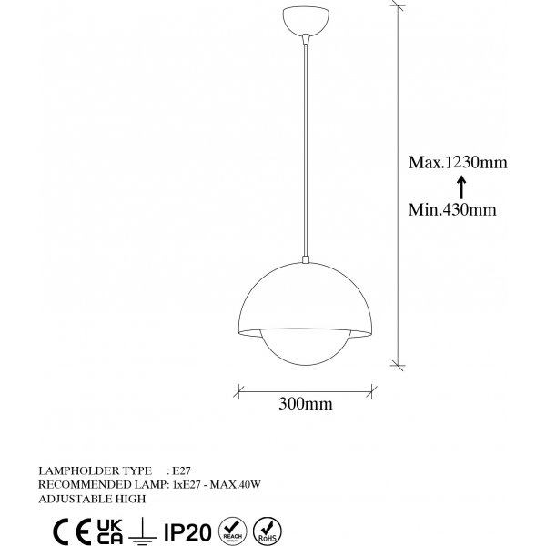 Plafonnier Shark 11029 - Or Plafonnier Shark 11029 - Or