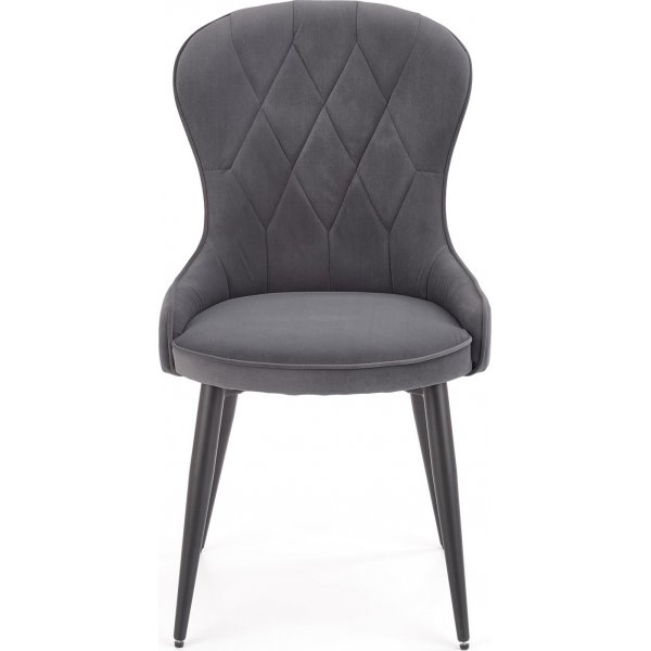 Chaise de salle  manger Cadeira 366 - Gris