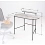 Lob skrivbord 100x72 cm - Ljus mocka