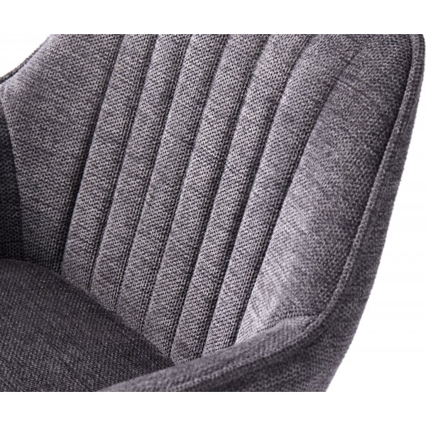 Casco barstol - Mörkgrå randigt mönster Casco barstol - Mörkgrå randigt mönster