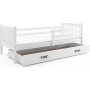 Carino juniorsng med frvaringslda 80 x 190 cm - Valfri frg