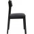 Chaise de salle  manger Nina - Noir