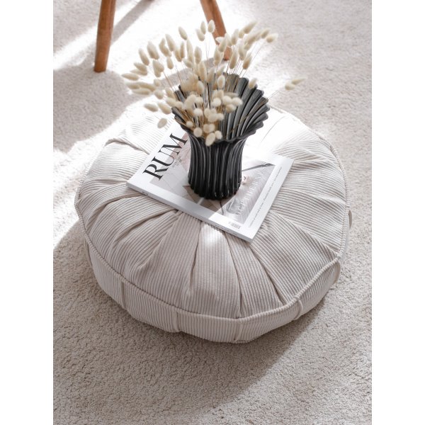 Pouf Vintage - Blanc