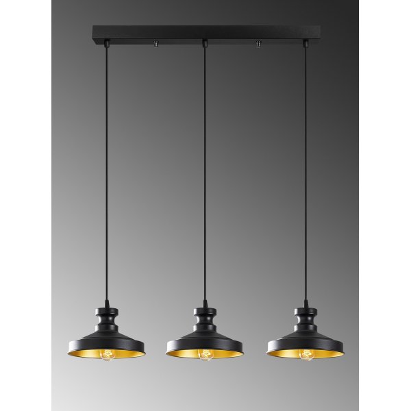 Plafonnier Berkeley 182-S1 - Noir Plafonnier Berkeley 182-S1 - Noir