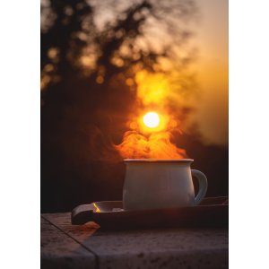 Poster - Morning coffee - 21x30