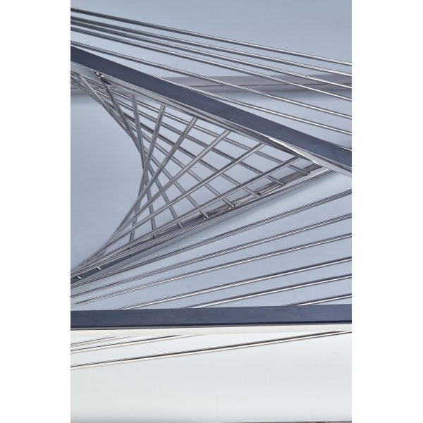 Table basse Eterneco 120 x 60 cm - Chrome Table basse Eterneco 120 x 60 cm - Chrome