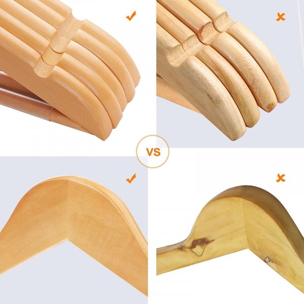 Kldgalge, tr, 44,5 cm, 30-pack - Beige