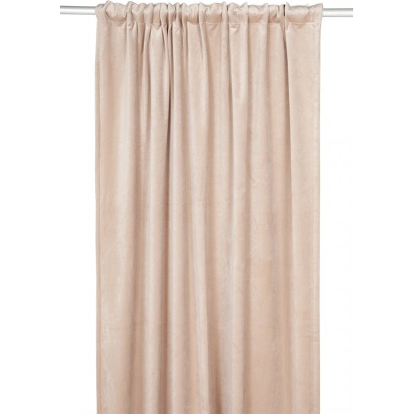 Bea gardinlngd 135 x 300 cm - Sand sammet