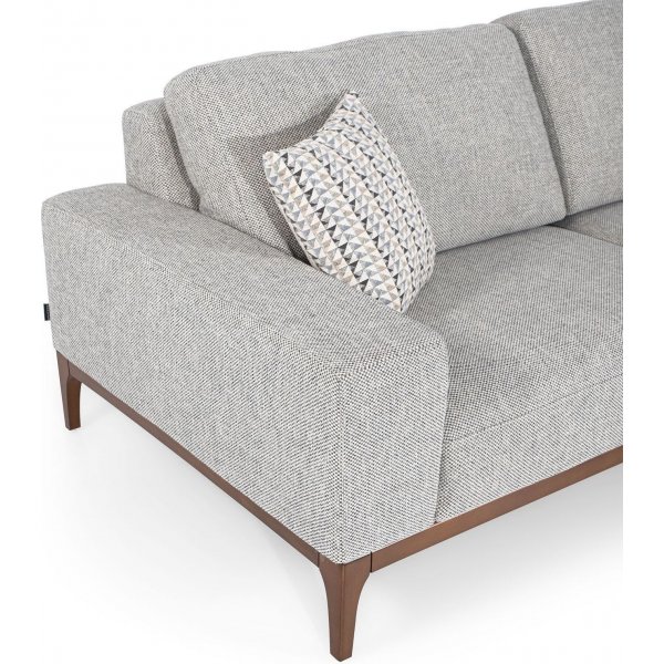 Secret 3-sits soffa - Grå Secret 3-sits soffa - Grå