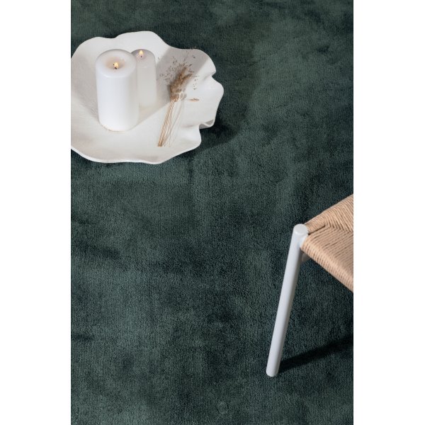 Lawson matta - Grön viskos-look Lawson matta - Grön viskos-look