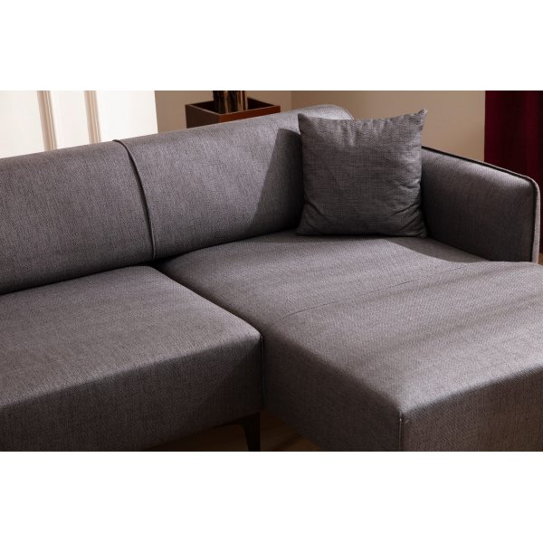 Canapé divan Belissimo - Gris foncé Canapé divan Belissimo - Gris foncé