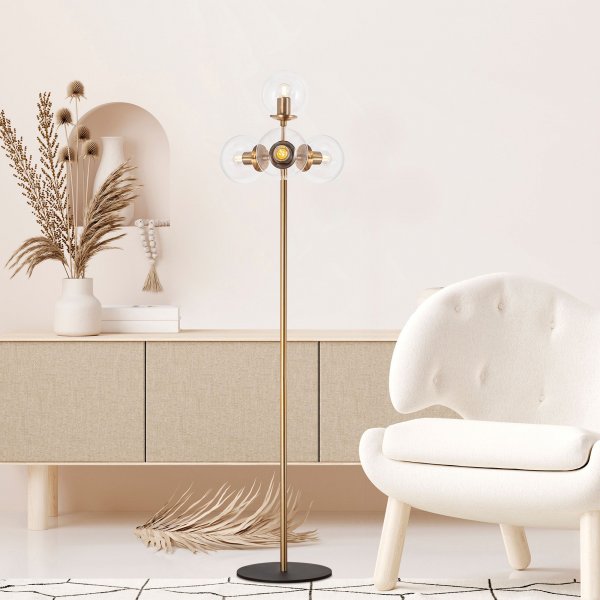 Akkas golvlampa klar - Vintage Akkas golvlampa klar - Vintage