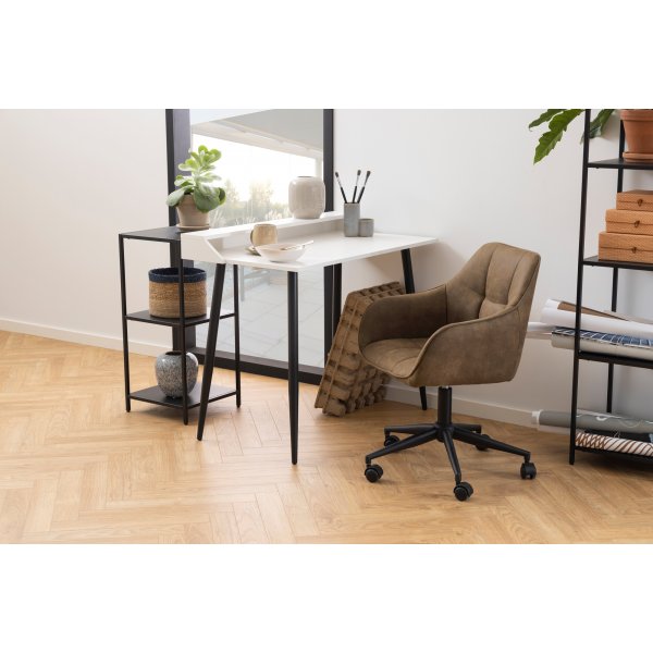 Brenda kontorsstol - Brun