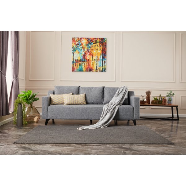 Bddsoffa 3-sits - Gr