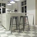 Jättefin barstol som övertäffade mina förväntningar! Passar väldigt bra i vårt nyrenoverade kök. Barstol Industry - Borstat stål