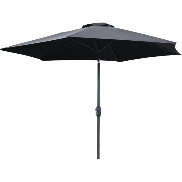 Parasol Leeds Ø300 cm - Noir Parasol Leeds Ø300 cm - Noir