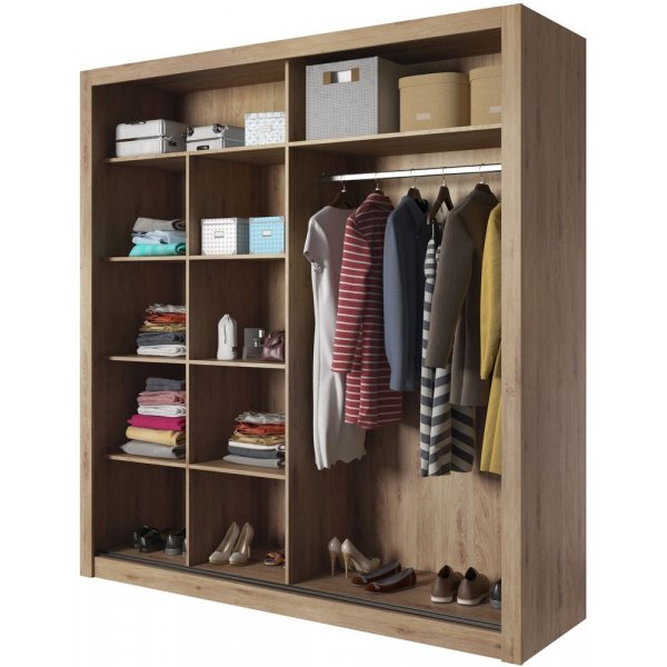 Garderob 215x203 cm - Ek Garderob 215x203 cm - Ek