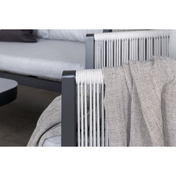 Groupe de canapés Virya - Noir/Gris Groupe de canapés Virya - Noir/Gris