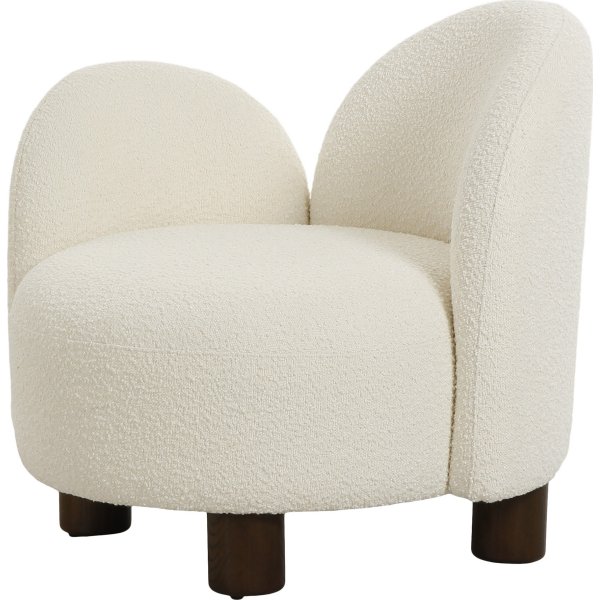 Honolulu fåtölj Gul boucle höger Honolulu fåtölj Gul boucle höger