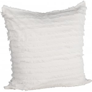 Housse de coussin Edith 60 x 60 cm - Blanc