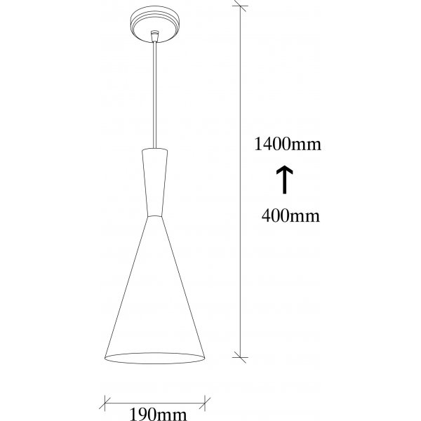 Plafonnier Elmas 3541 - Noir/rouge Plafonnier Elmas 3541 - Noir/rouge