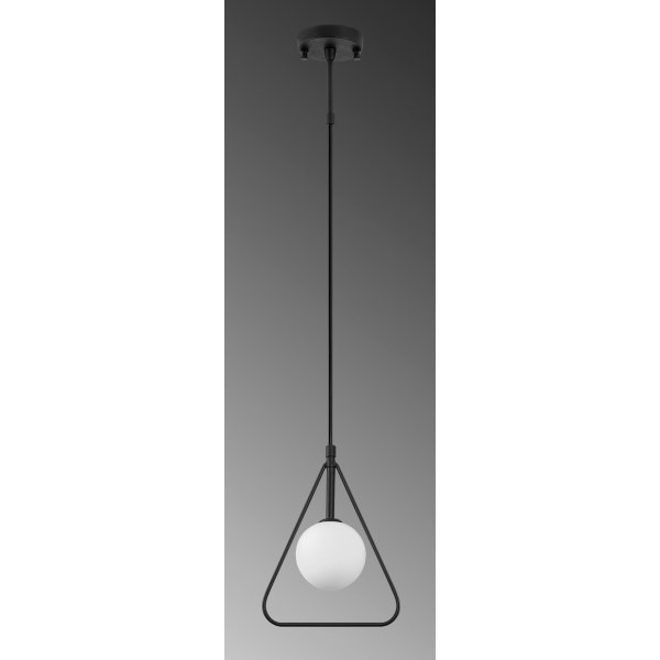 Geometri taklampa 11085 - Svart/vit Geometri taklampa 11085 - Svart/vit