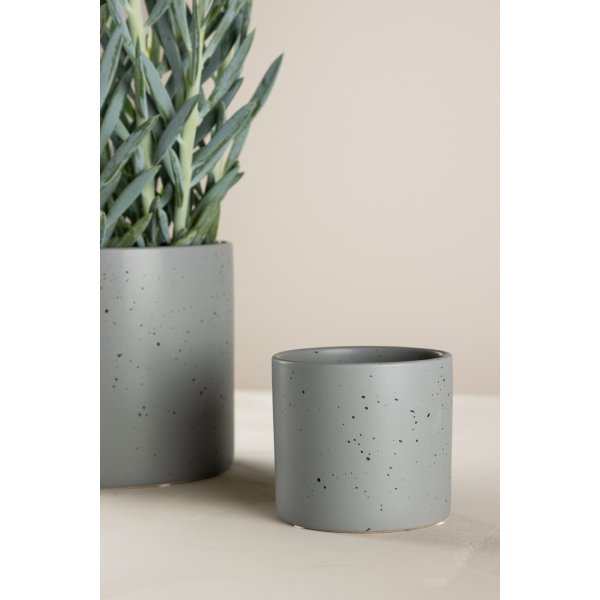 Sane kruka 11 x 10 cm - Svart/Mörkgrå Sane kruka 11 x 10 cm - Svart/Mörkgrå