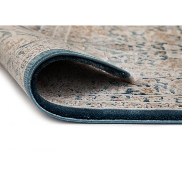 Maskinvävd matta Lelio - Turkos Maskinvävd matta Lelio - Turkos