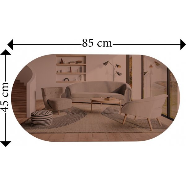 Rior\\\'s spiegel - Brons/goud