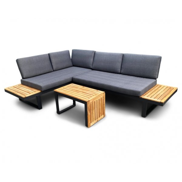 Monte Carlo utegrupp modulsoffa med bord Monte Carlo utegrupp modulsoffa med bord