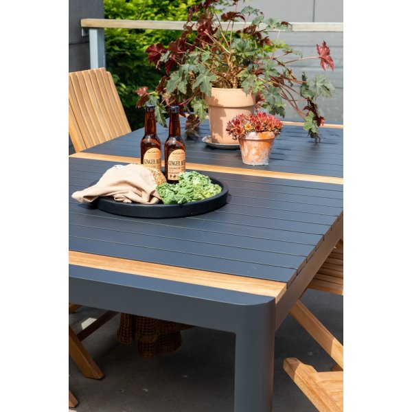 Togo eettafel 200 x 100 cm - Zwart