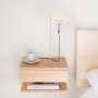 Pota bordslampa - Krom