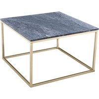 Accent soffbord 75 - Grå marmor / Mässingsfärgat underrede Accent soffbord 75 - Grå marmor / Mässingsfärgat underrede