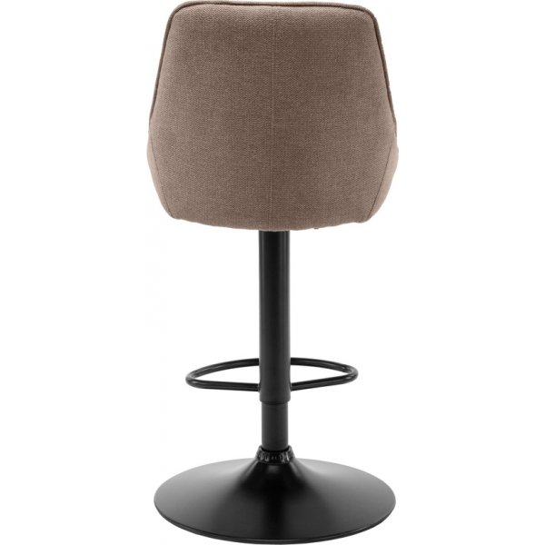 Tabouret de bar jumelé avec vérin à gaz - Marron Tabouret de bar jumelé avec vérin à gaz - Marron