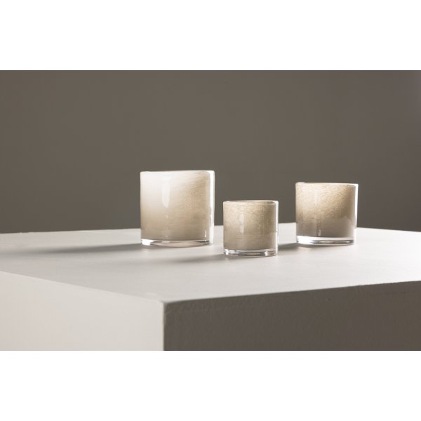 Glora lykta 8 cm - Beige