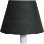 Grovlinne lampsk�rm �46/21 | H30 cm - M�rkgr�n