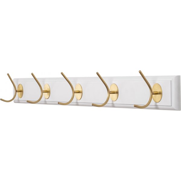Demandu kroklist 65 cm - Vit/guld