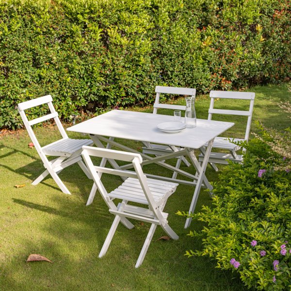 Chaise Knohult - Blanc + Détachant pour meubles Chaise Knohult - Blanc + Détachant pour meubles