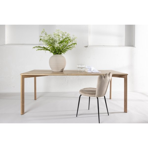 Damon matbord 200 x 90 cm - Whitewash Damon matbord 200 x 90 cm - Whitewash