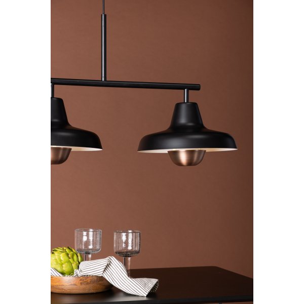 Stöten taklampa - Svart/Koppar Stöten taklampa - Svart/Koppar