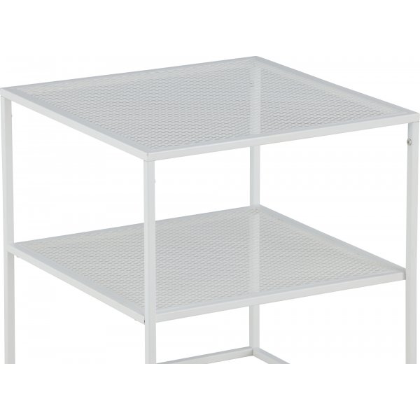 Netz sidobord 55 x 55 cm - Vit Netz sidobord 55 x 55 cm - Vit