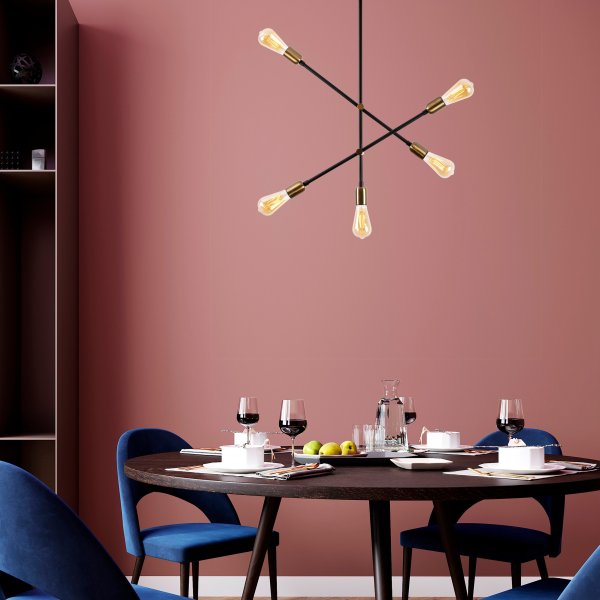 Plafonnier Beste 10340 - Noir/antique