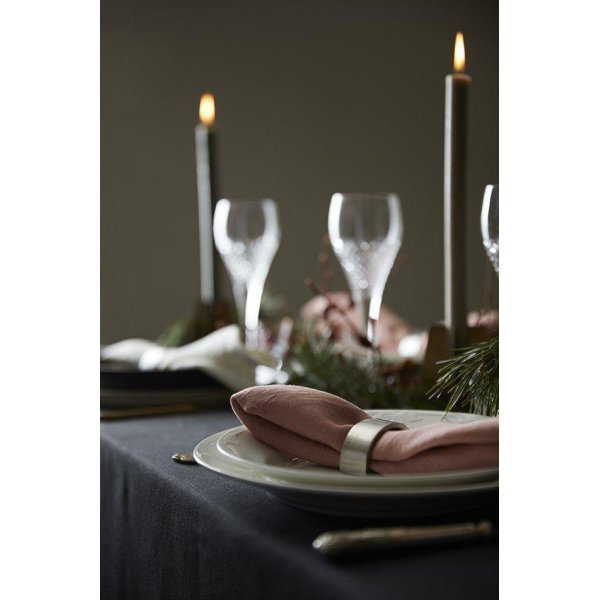 Lot de 2 ronds de serviette Siri - Argent