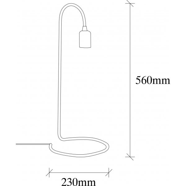 Lampe à poser Yllan prête - Noir Lampe à poser Yllan prête - Noir