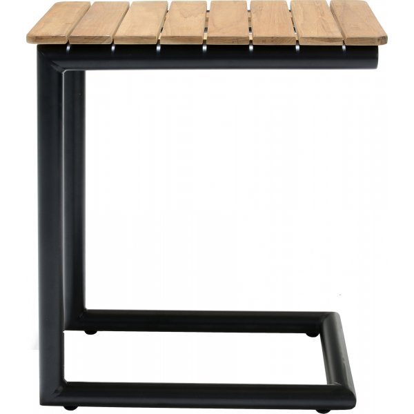 Portals lounge groep 3 - Zwart/teak Portals lounge groep 3 - Zwart/teak