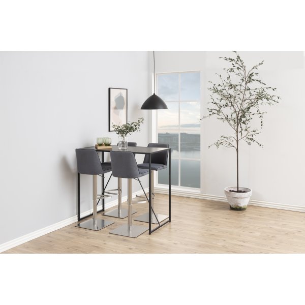 Mange-debout Seaford 120 x 60 cm - Noir